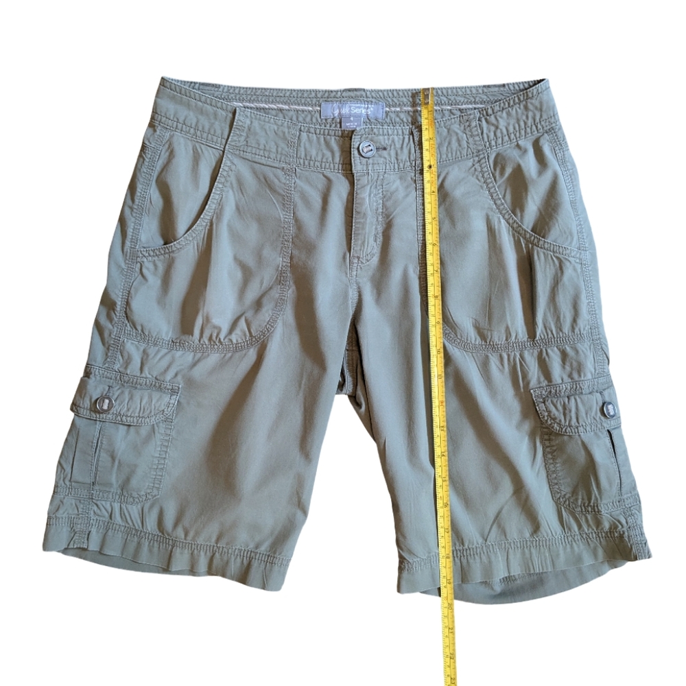 Gander Mountain Guide Series Khaki Green Cargo Shorts 4
